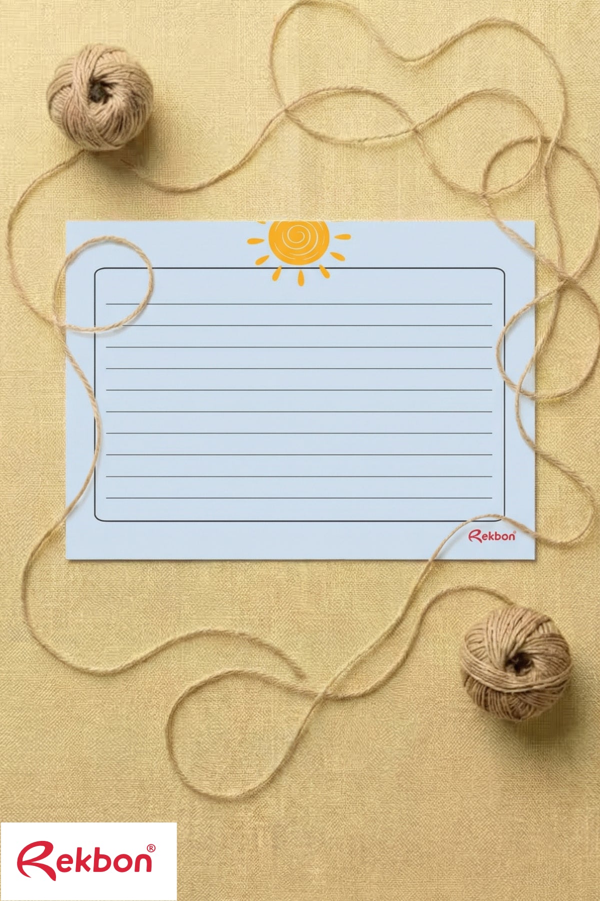 Rekbon Uykucu Kedi Notlu Hediye Kartı