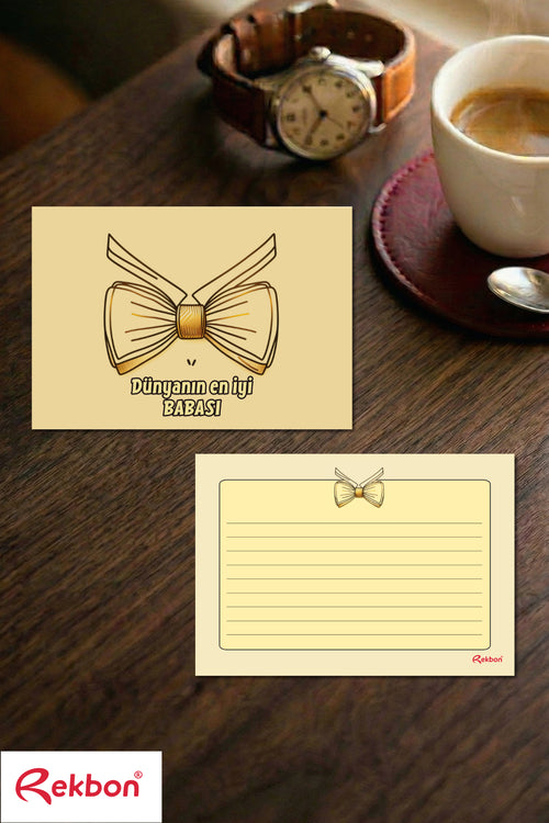 Rekbon Babalar Günü Hediye Kartı – Duygularınızı En Güzel Şekilde İfade Edin