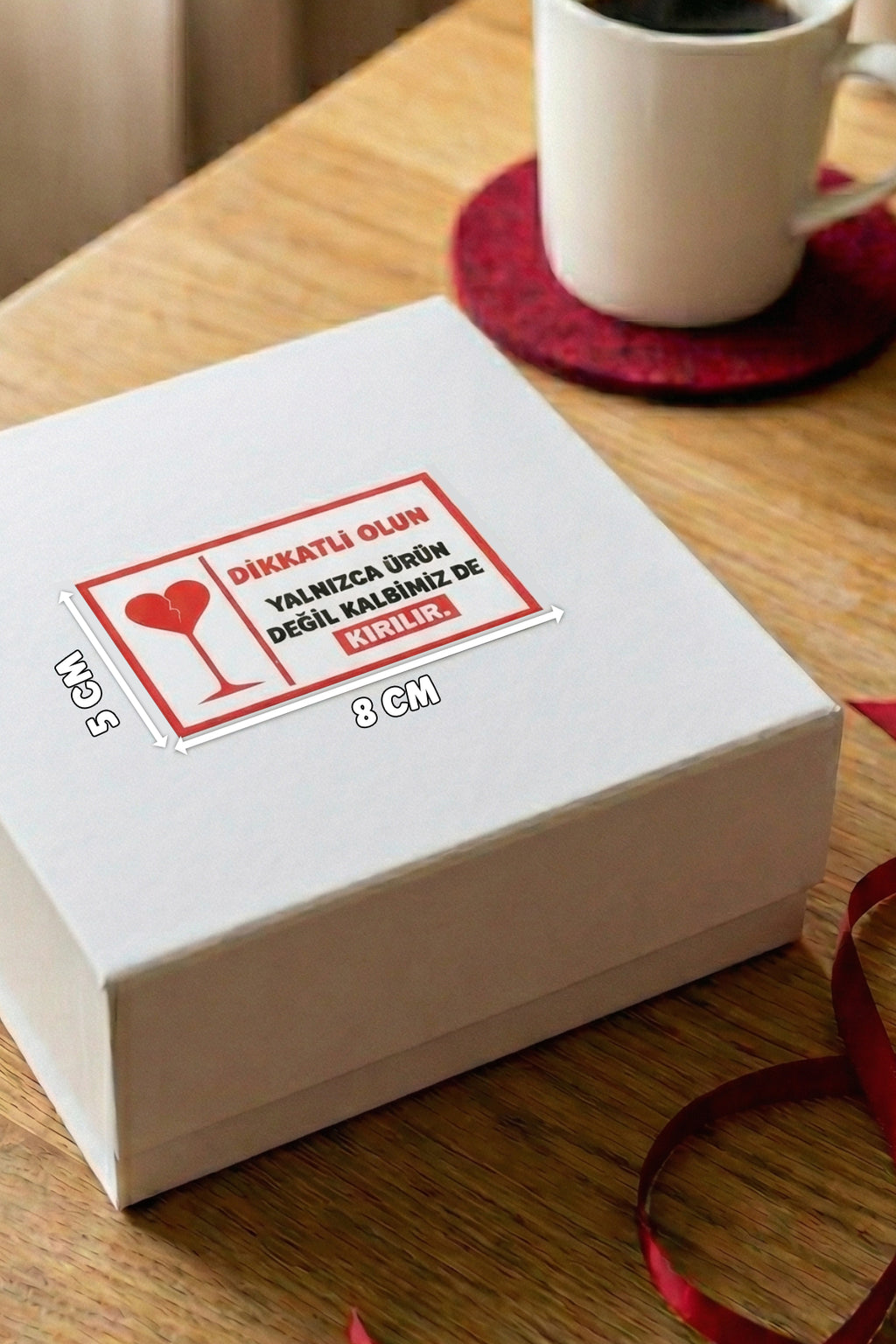 Rekbon Dikkatli Olun Kırılır Etiketi - Ambalaj Paketleme Etiketi