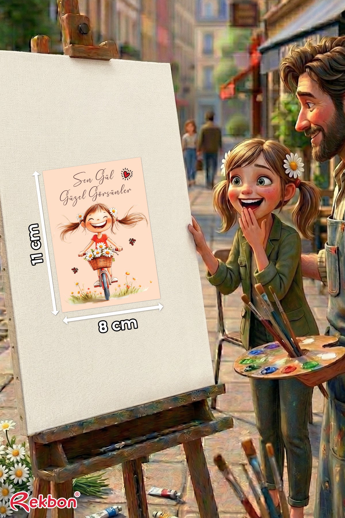 🎁 Rekbon Hediye Kartı (Notlu) – Sevdiklerinize Anlamlı ve Kişisel Bir Dokunuş