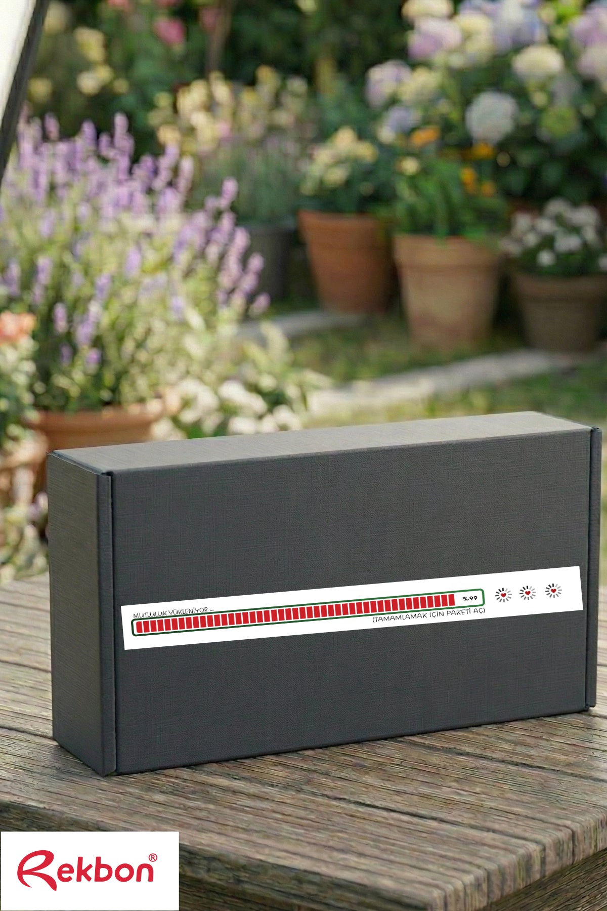 Rekbon Mutluluk Yükleniyor Etiketi