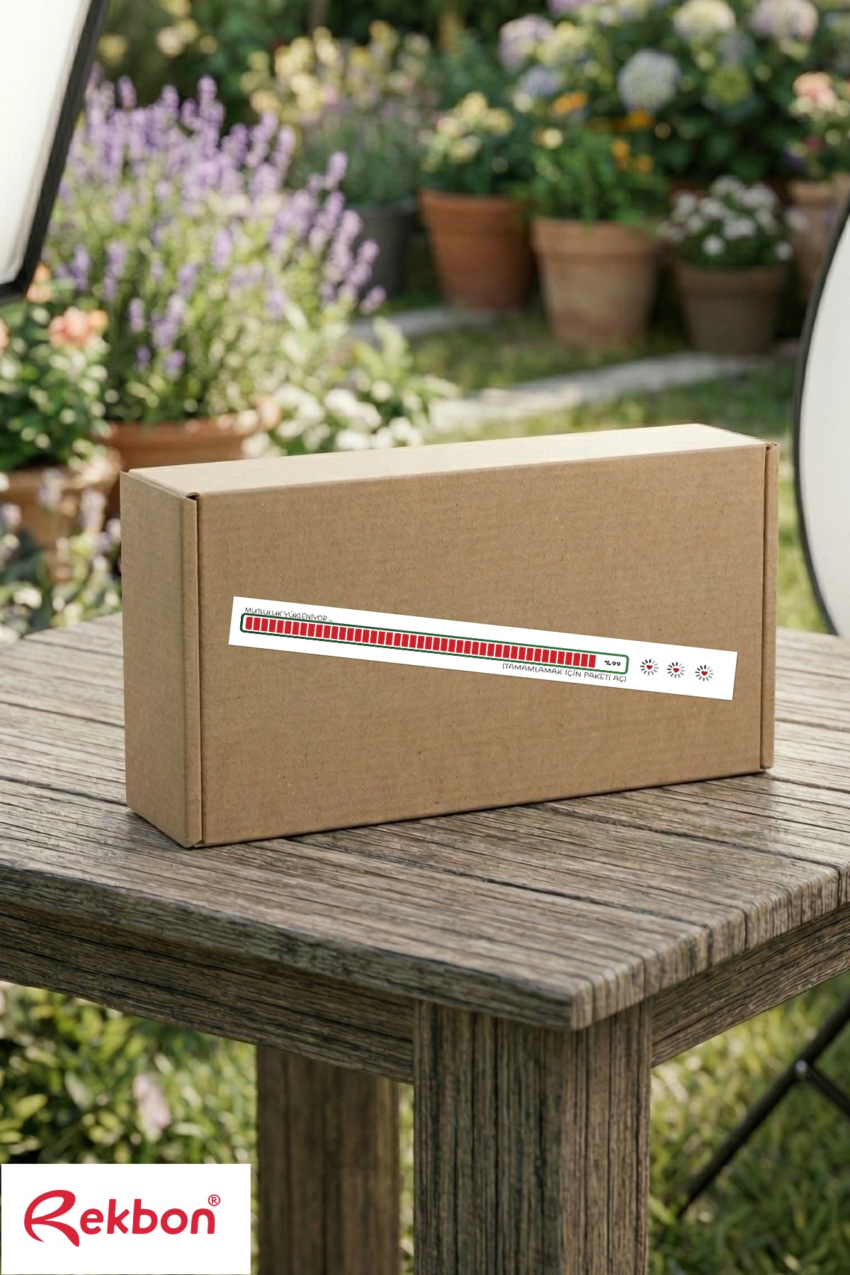 Rekbon Mutluluk Yükleniyor Etiketi