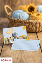 Rekbon Uykucu Kedi Notlu Hediye Kartı