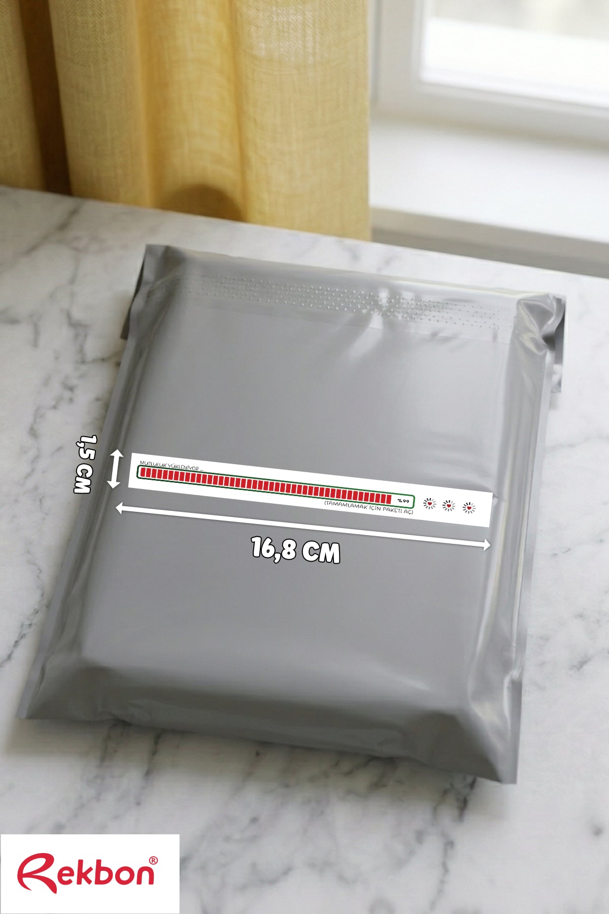 Rekbon Mutluluk Yükleniyor Etiketi