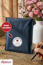 Rekbon Kişiselleştirilebilir Sipariş Etiketi - Teşekkürler Etiketi / Sticker