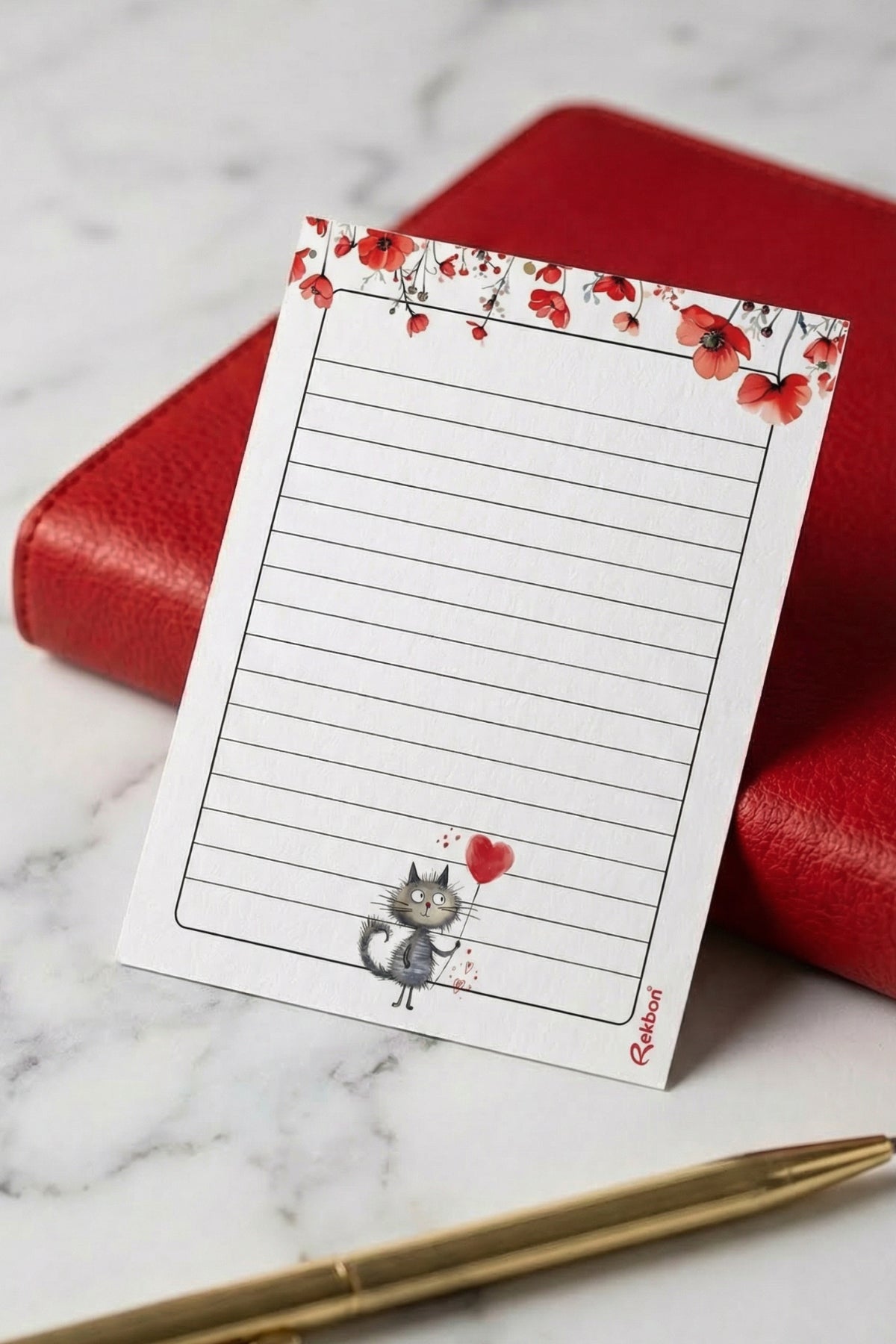 Rekbon Ben Bu Siparişe Kalbimi Koydum Teşekkür Kartı